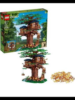 LEGO Tree House Ideas Set - Brown, Green, Blue